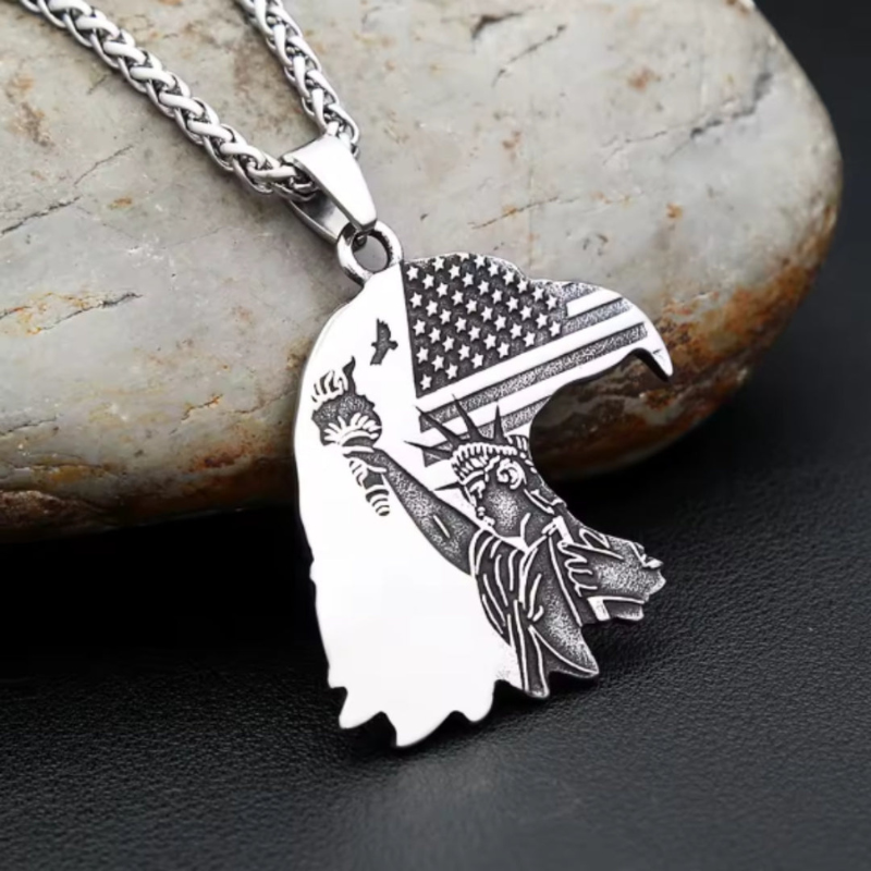 American Eagle Pendant Necklace