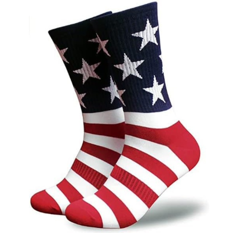 American Flag Socks